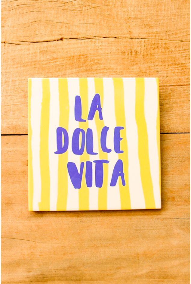 Azulejo Decorativo La Dolce Vita Mimo Galeria